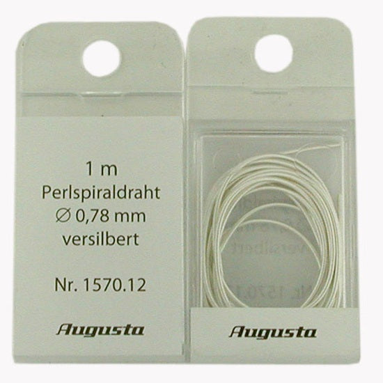 Spiral Wires for Necklaces - Silver Plated or Gold Plated