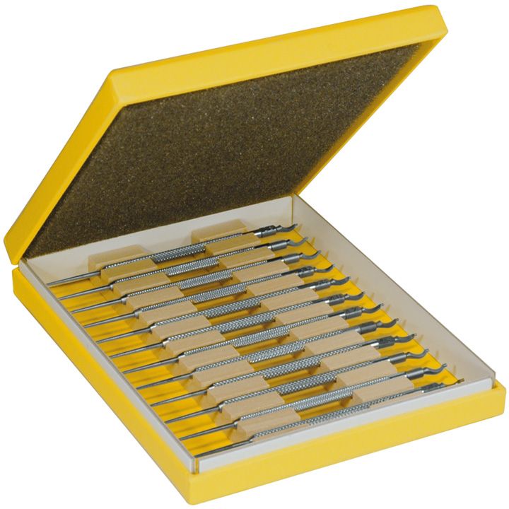 Bergeon 4055 - tools for straightening banking pins