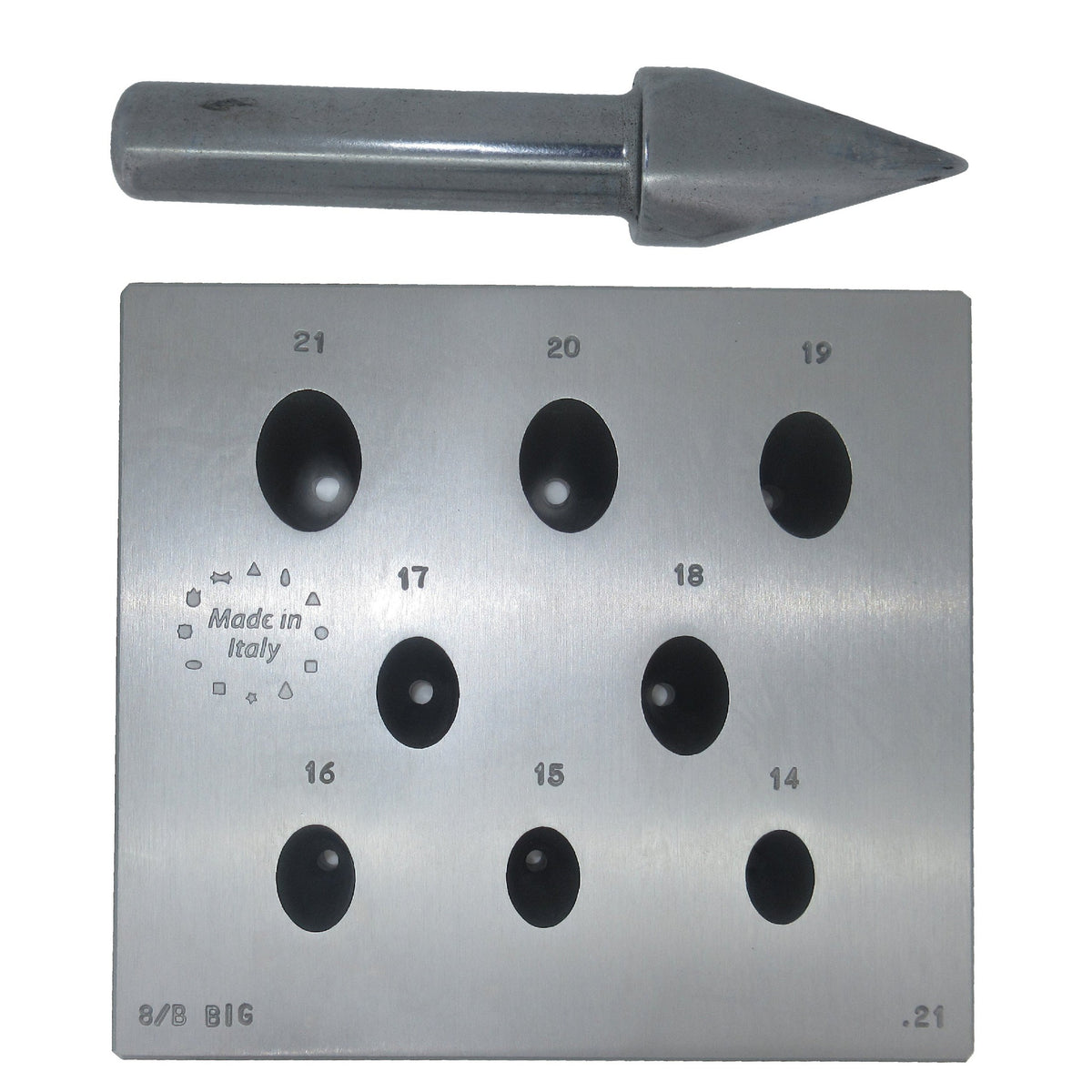 OVAL - Bezel Block and Punch Set