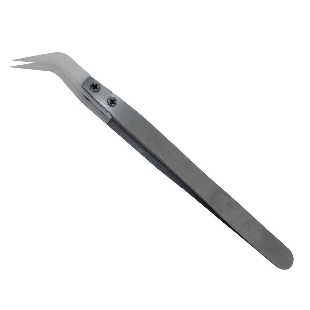 Curved Ceramic Tweezers – Heat Resistant