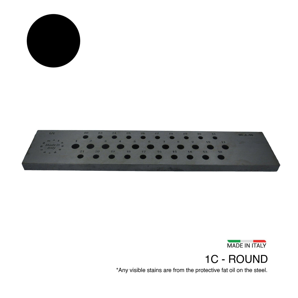 ROUND - Steel Drawplates - Italy
