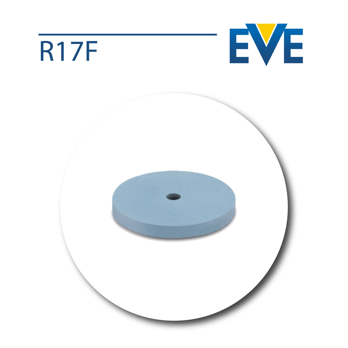 EVE Silicone Polishers - Wheel – for Gold, Silver & Metal Alloys - Ø17mm