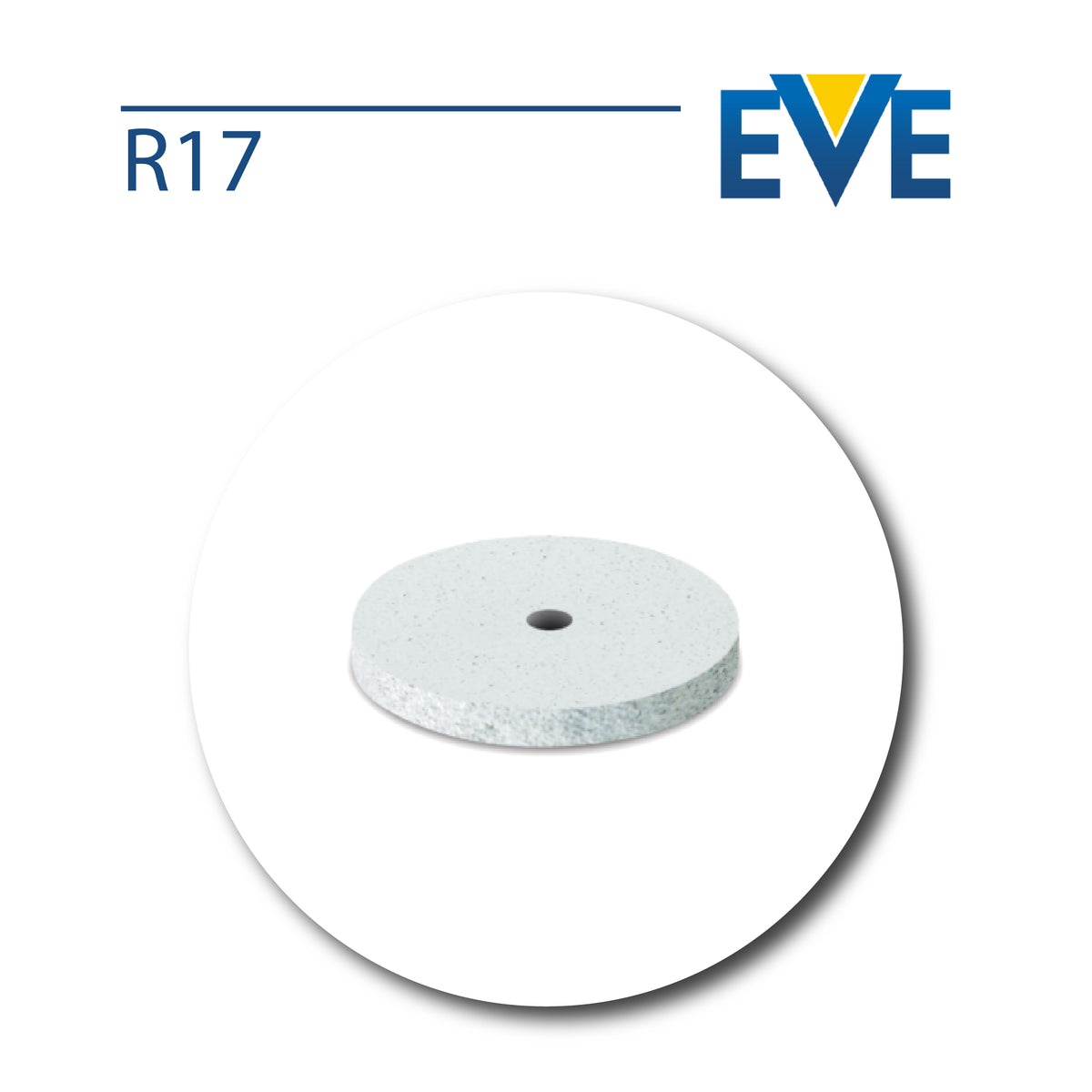 EVE Silicone Polishers - Wheel – for Gold, Silver & Metal Alloys - Ø17mm