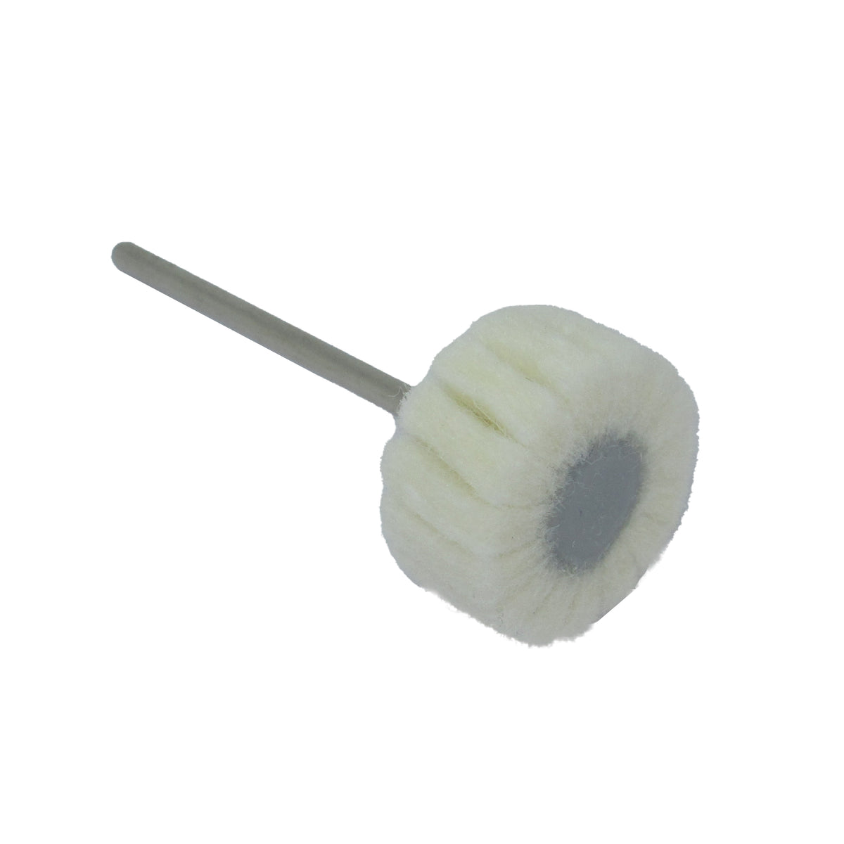 Felt polishing wheel 20mm with 2.34mm shank for jewelry