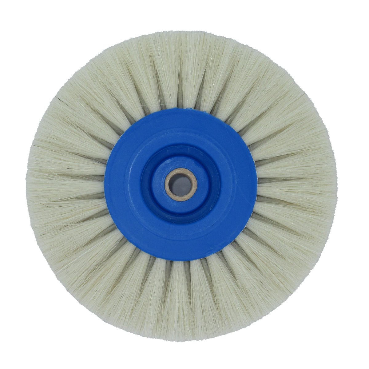 Goat hair lathe brush 80mm for jewelry polishing