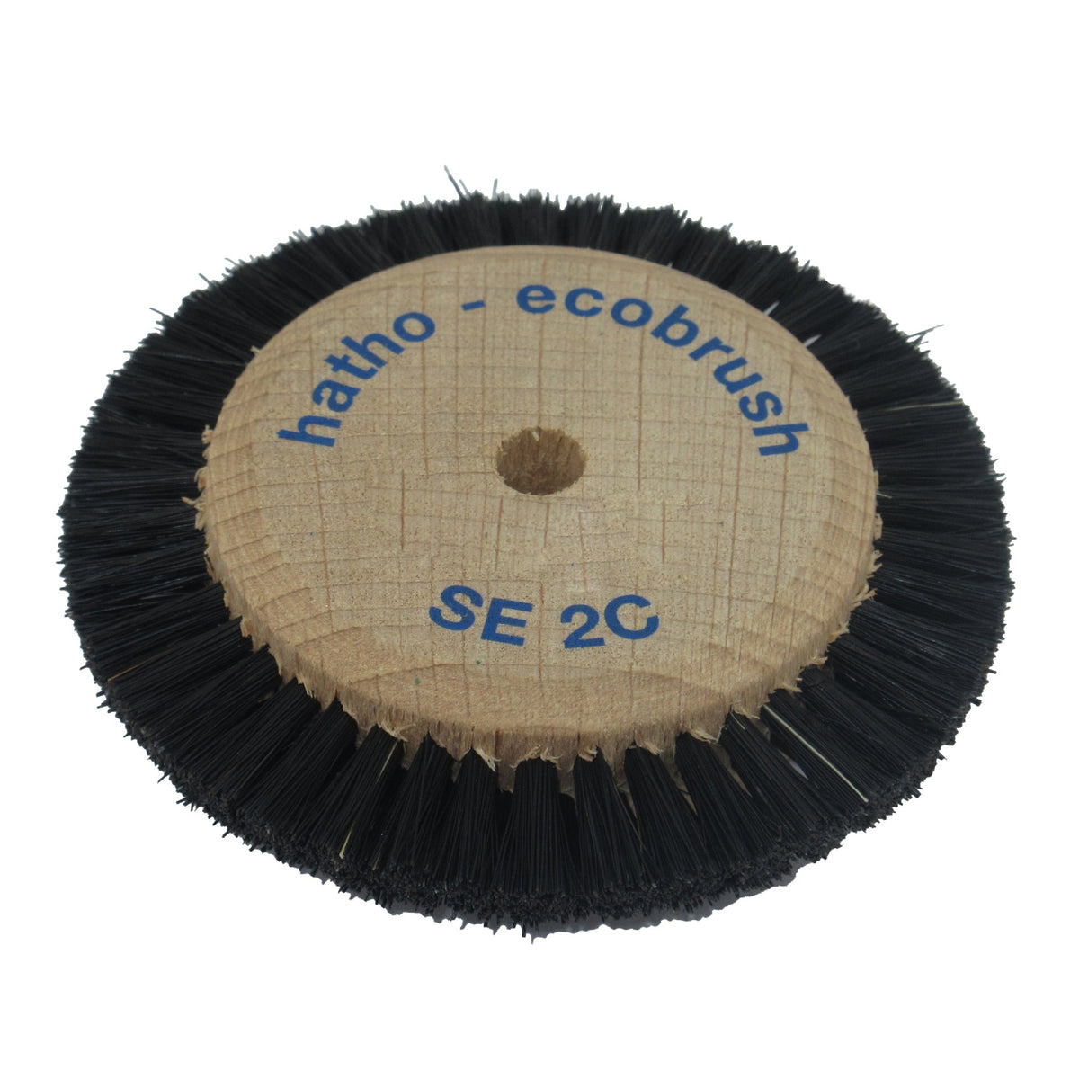 Hatho 2-row natural Chungking bristle brush for jewellery polishing