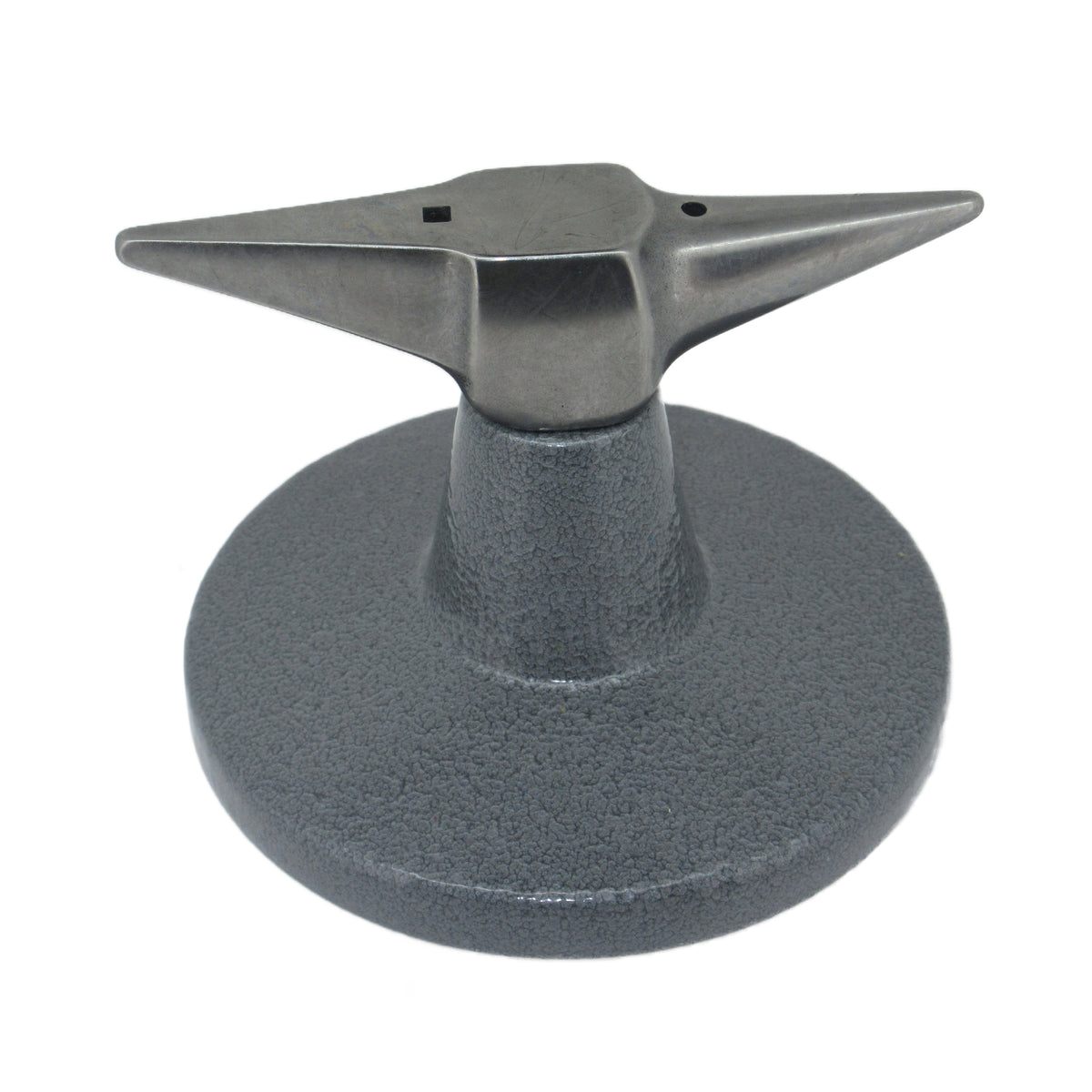 “Horn anvil in chromium-plated steel with 100 mm painted base made in Italy”