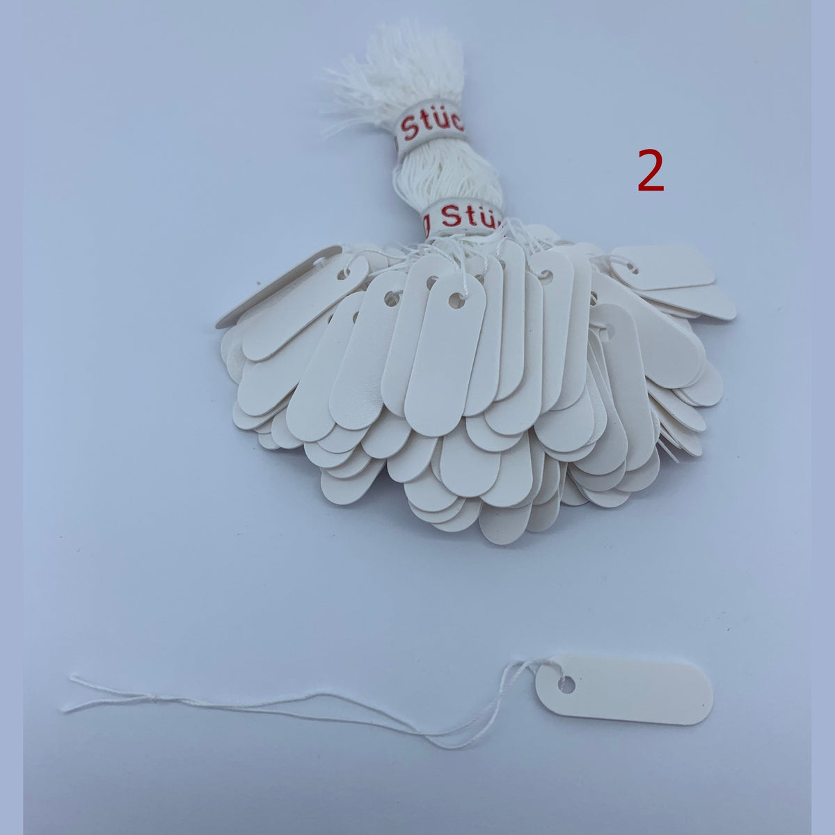 MYPO - Tags with Strung - PVC - Premium Quality