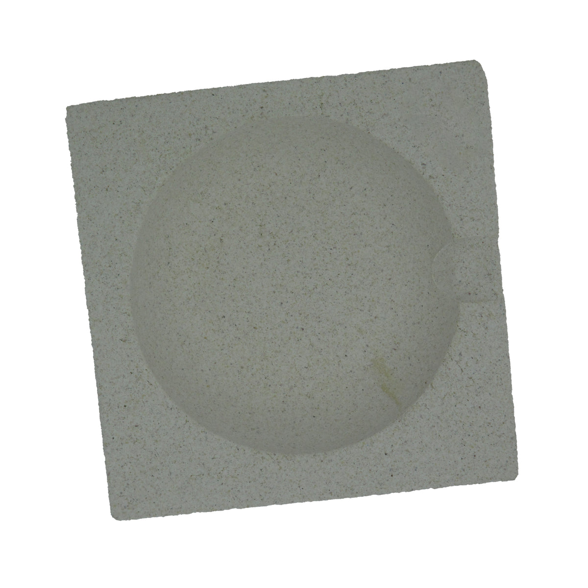 Square ceramic crucible for melting gold and metal casting 62mm