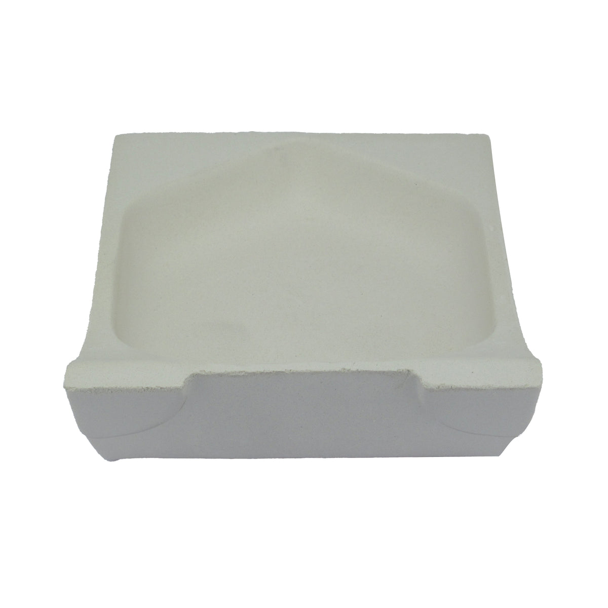 600g square crucible for melting gold and silver metals