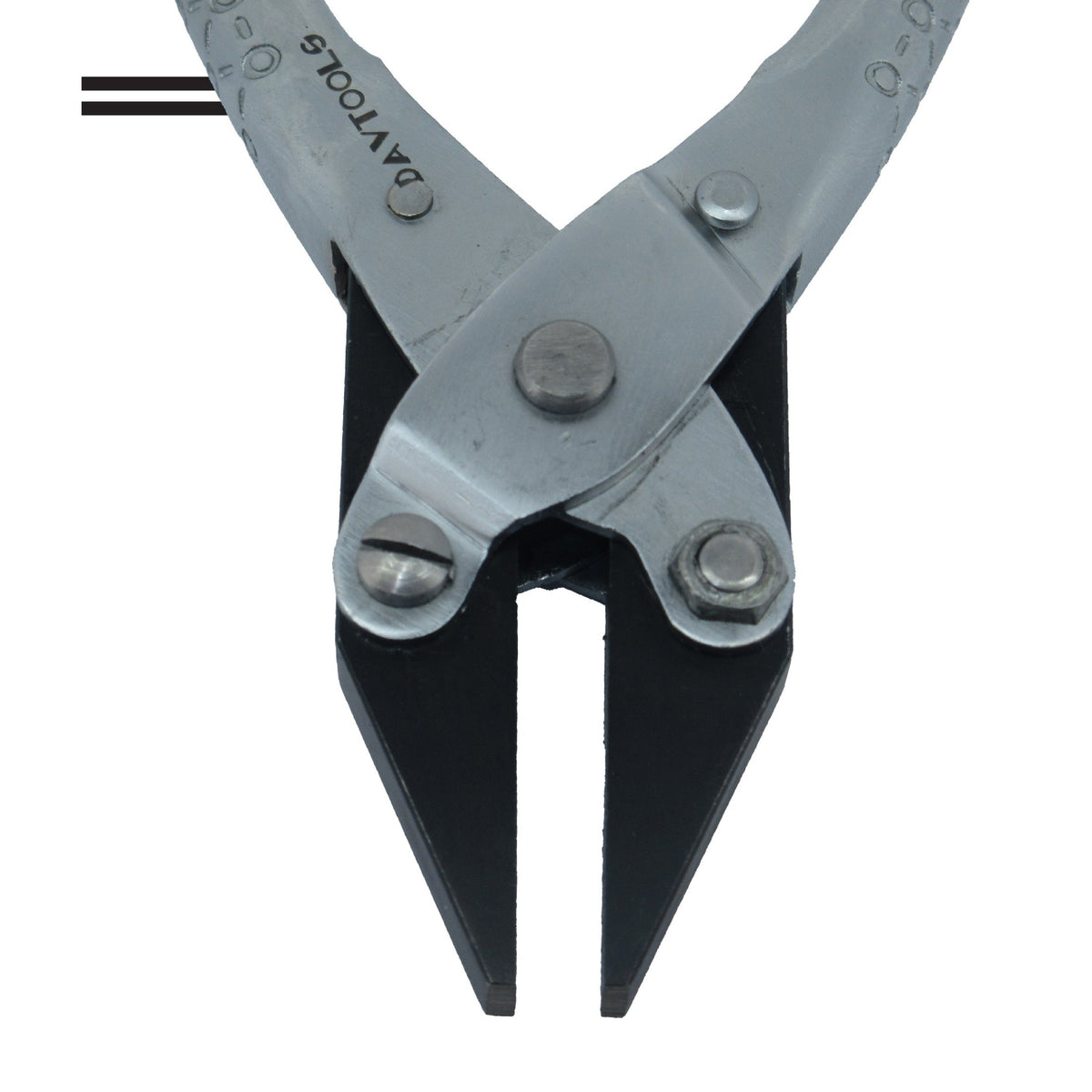Smooth jaw parallel pliers for precision jewellery bending and shaping