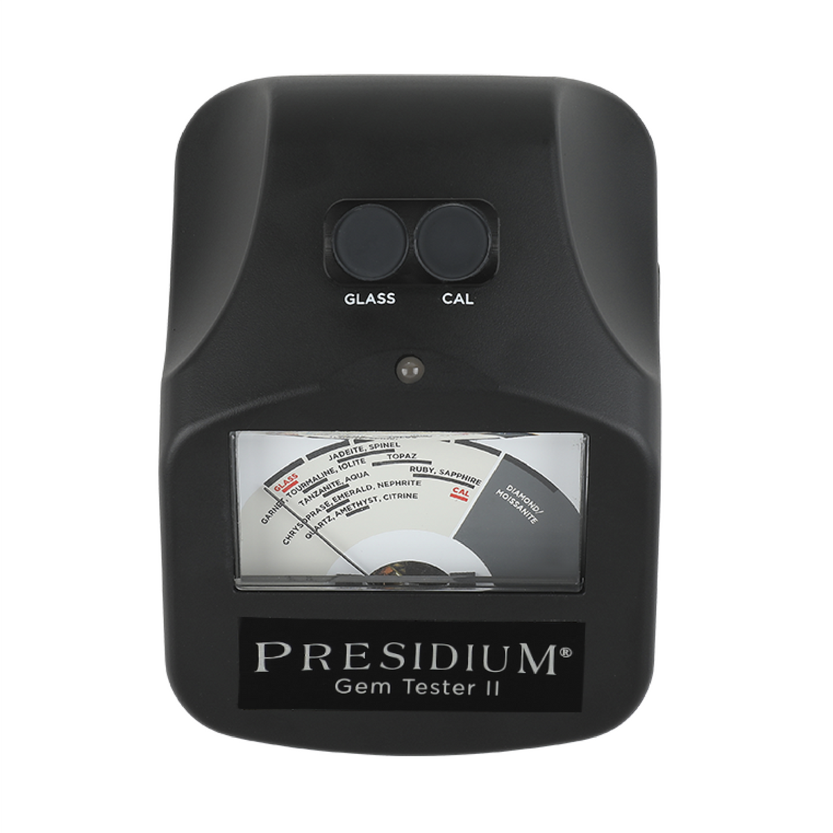 Presidium Gem Tester II analogue gemstone identification display