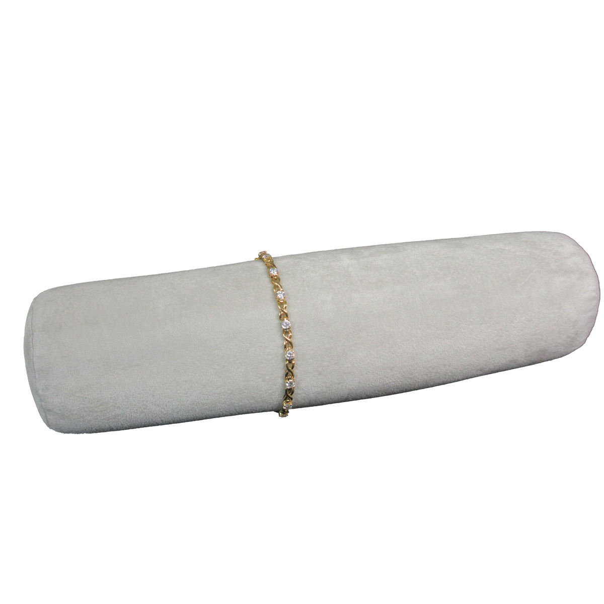 Bangle Roll - Grey Suede