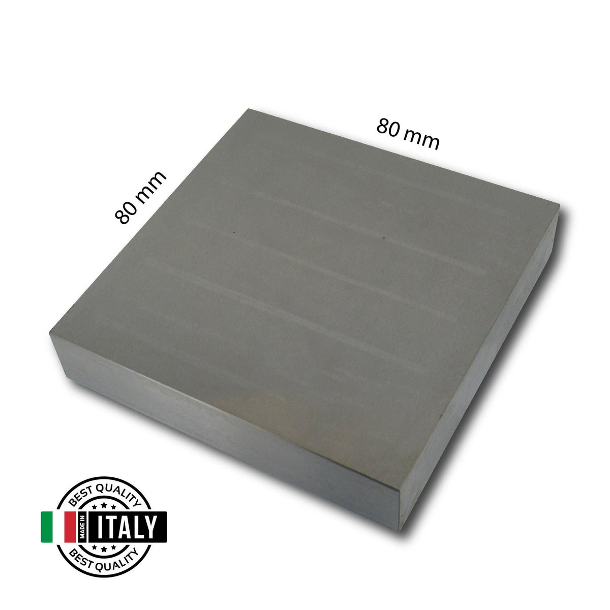 Italian steel dapping block for jewelers, goldsmiths, and silversmiths