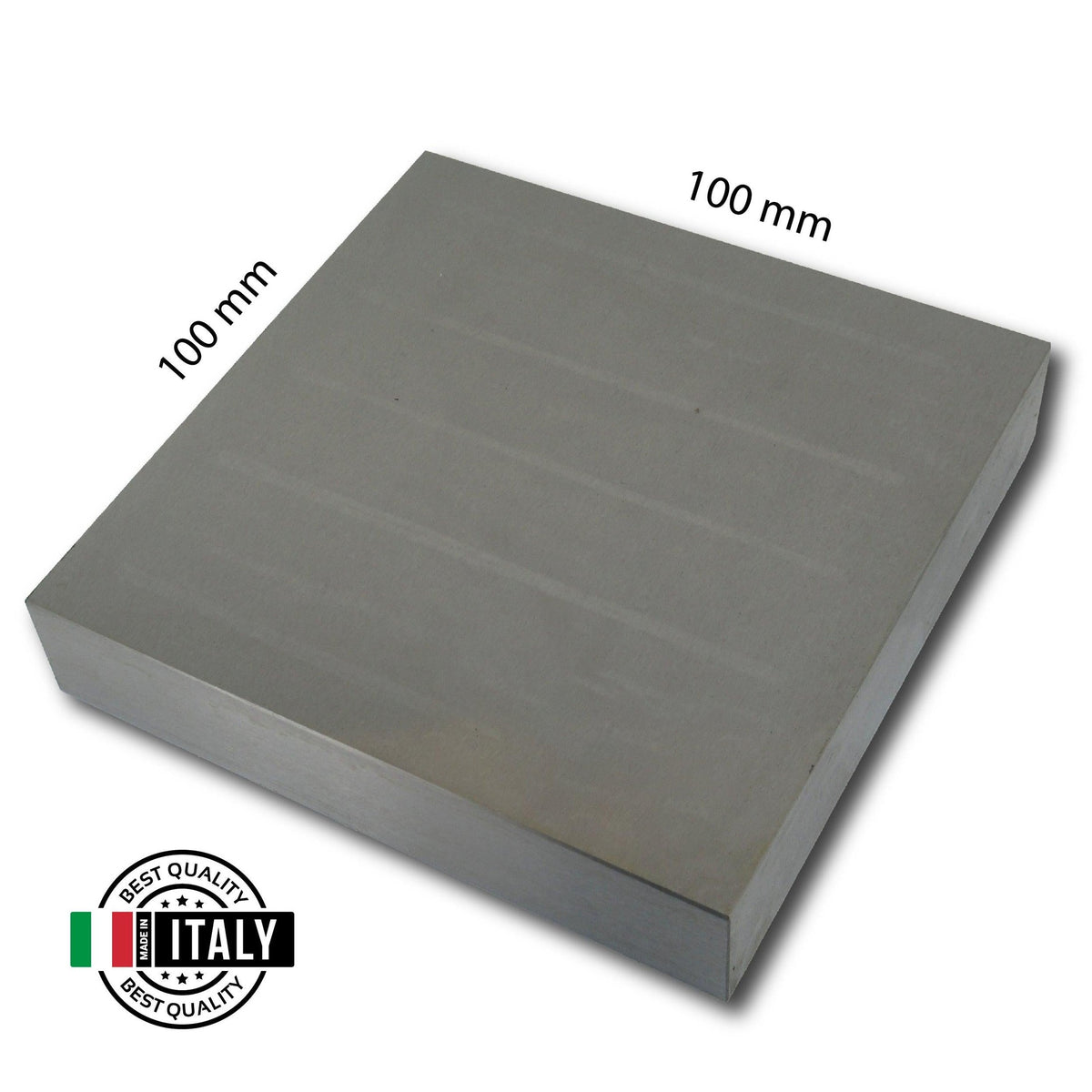 Professional steel forming block for shaping and doming precious metals