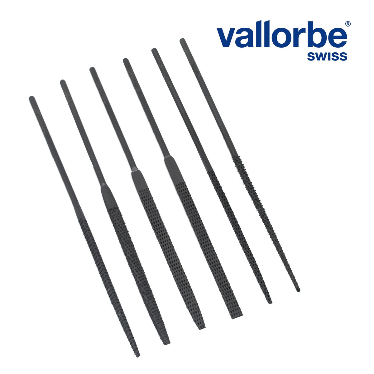 Vallorbe Rasps Needle Files - Set of 6