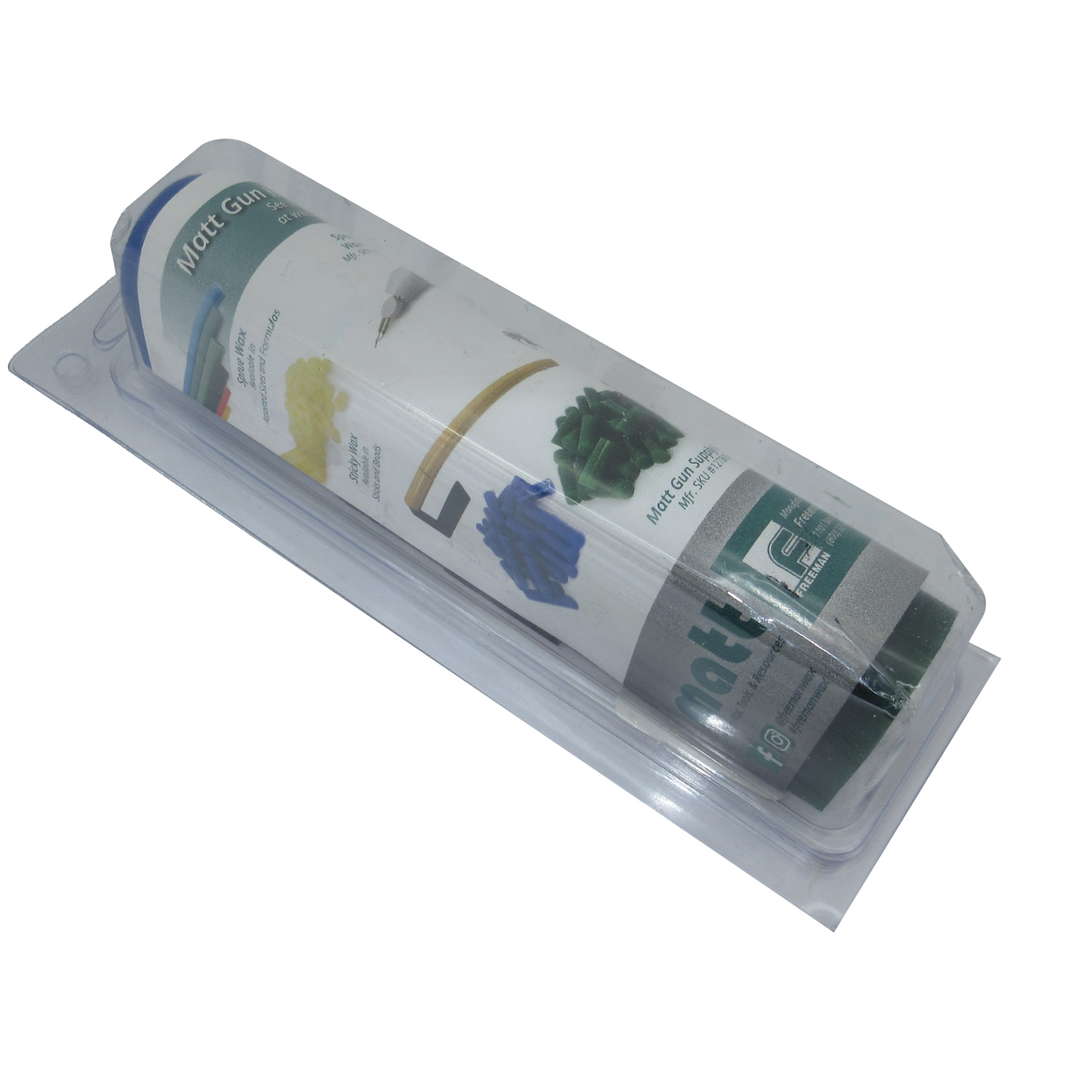 Matt Carving Wax – Assorted Ring Tube Set (6 pcs)