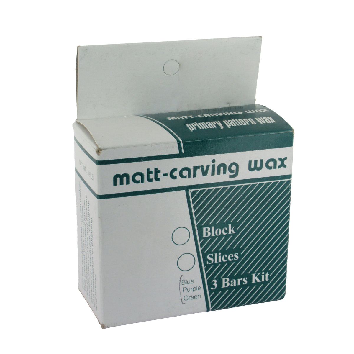 Matt Professional wax carving bars for lost wax casting jewelry