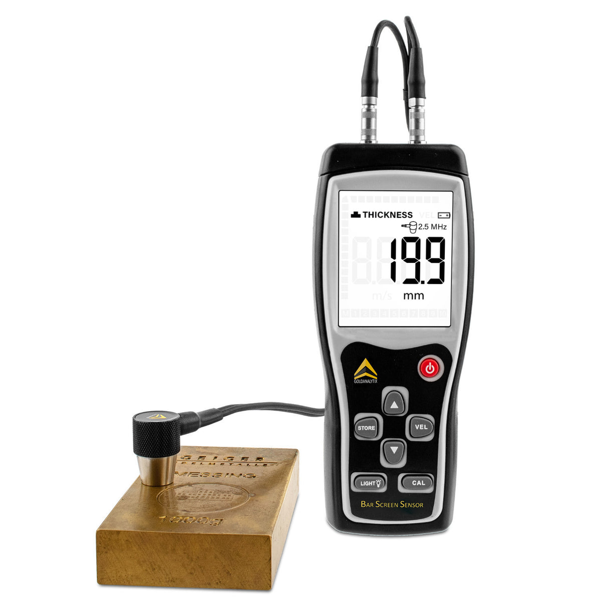 Goldanalytix BarScreenSensor ultrasonic gold bar tester