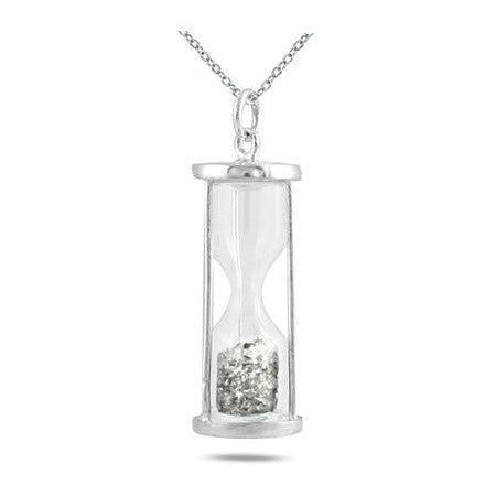 *NEW¨*Pendant Hourglass with Diamonds