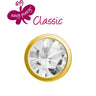 12 pairs ear studs Easy Piercy Classic - Stone