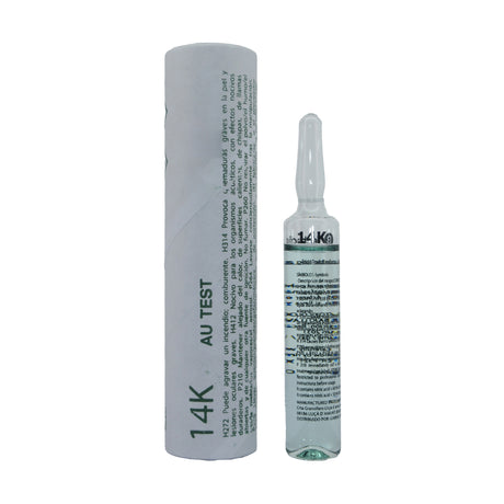 Technoflux gold testing acid ampoules 9K 14K 18K 24K