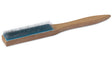 Steel file cleaning brush with wooden handle 240mm