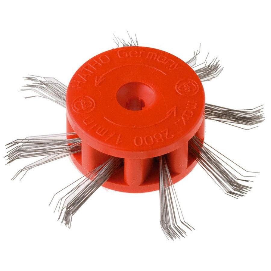 Hatho MaxiMat Pro fine red texturing brush 0.30mm