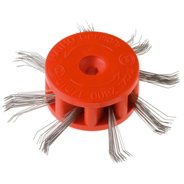 Hatho MaxiMat Pro fine red texturing brush 0.30mm