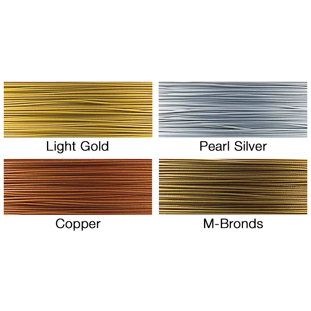 Cenfill silver 7-strand stainless steel jewellery wire with nylon coating
