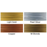 Cenfill silver 7-strand stainless steel jewellery wire with nylon coating