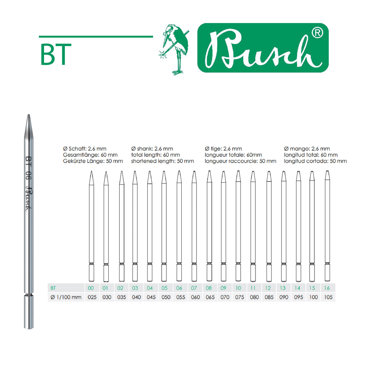 Pavé setting beading tools with polished calotte tip