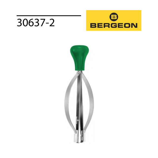 Bergeon Presto 30637-2 watch hand remover with green handle for professional watch repair