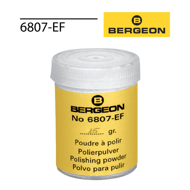 Swiss Bergeon extra fine diamond polishing powder for achieving a high-gloss finish on precious metals
