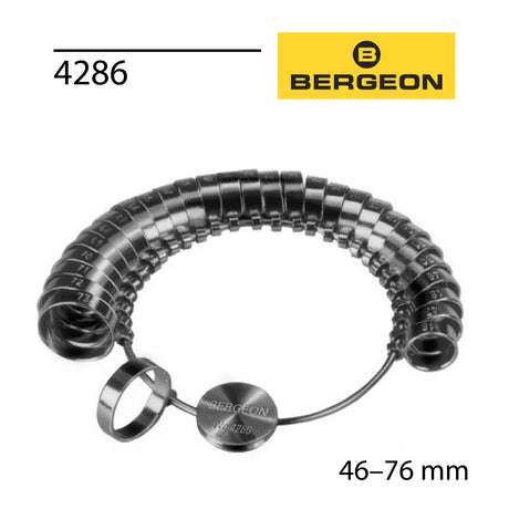 Bergeon ring gauge for wide wedding bands