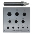 HEXAGONAL - Bezel Block and Punch Set