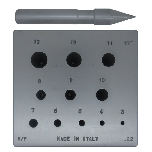 ROUND - Bezel Block and Punch Set
