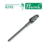 Busch 424X 6mm carbide bur for jewellery making and goldsmithing