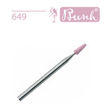 Shape 649 medium grit abrasive point for deburring cast jewellery