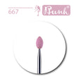 Busch Shape 667 pink corundum abrasive point 4mm for jewellery making