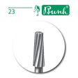 Busch Fig. 23 steel cone bur with 2.35 mm shank made in Germany for jewellery making and precision metalworking