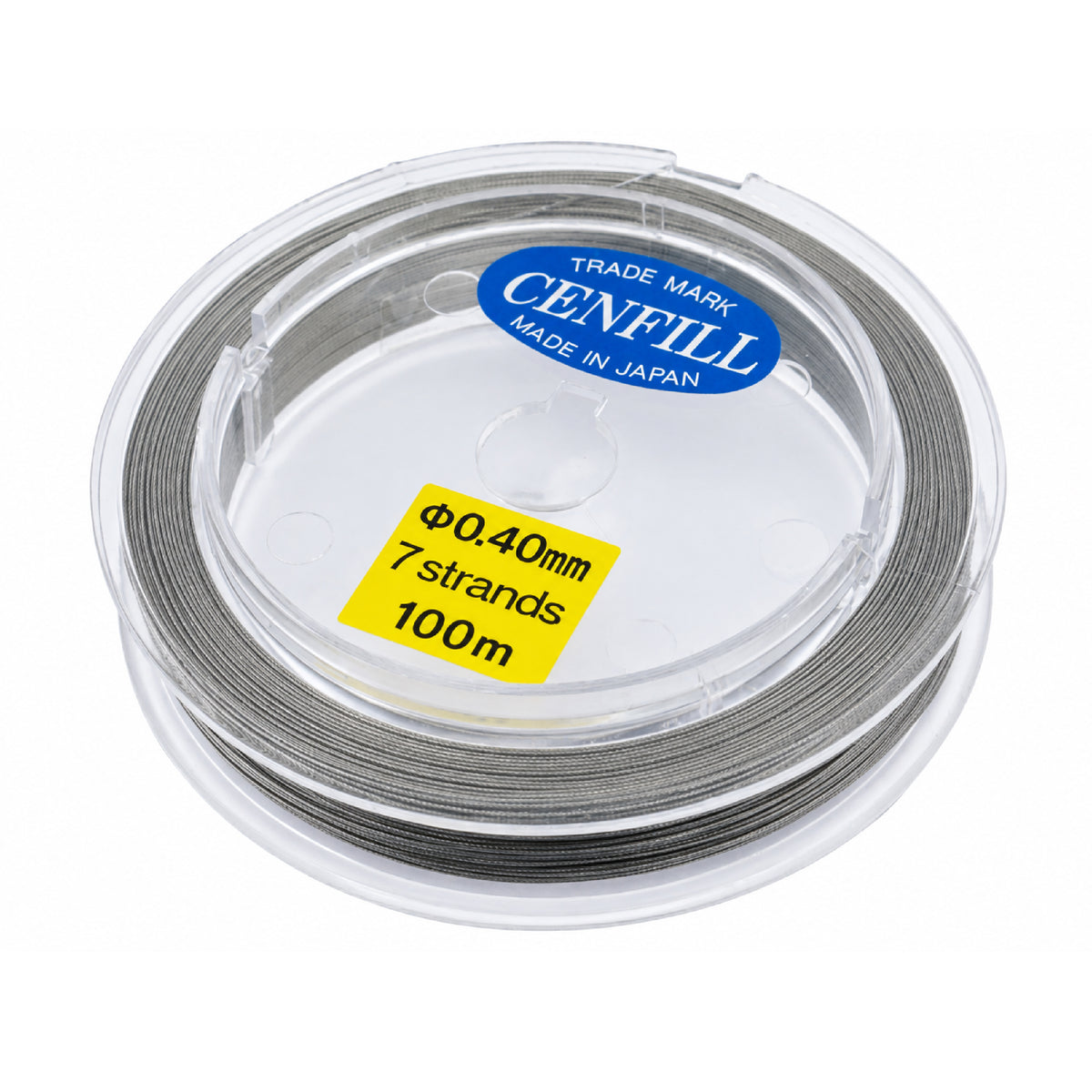 Cenfill Silver stainless steel jewellery wire 0.40mm 100m