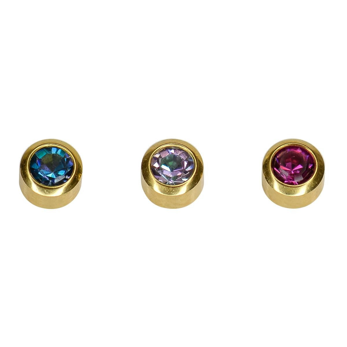 NEW! CAFLON 24ct G/P CRYSTAL TROPICS ASSORTMENT