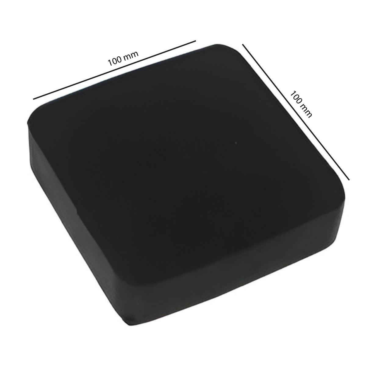 Dapping Block - Rubber - Square