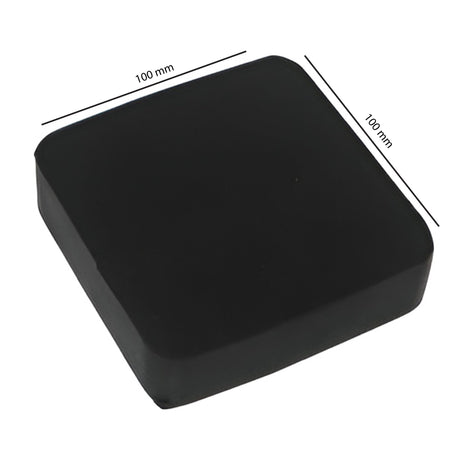 Dapping Block - Rubber - Square