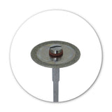 Electroplated diamond discs for glass and stone cutting