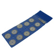Diamond cutting disc set 25 mm 10 pieces with mandrels