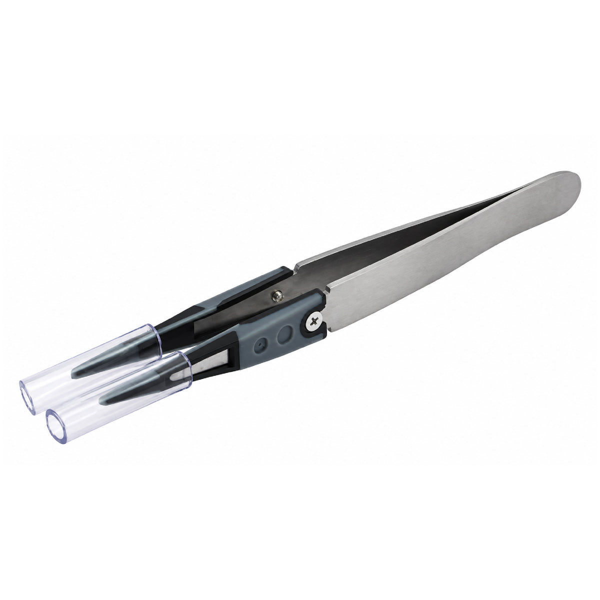Professional soft tip tweezers for diamonds and gemstones