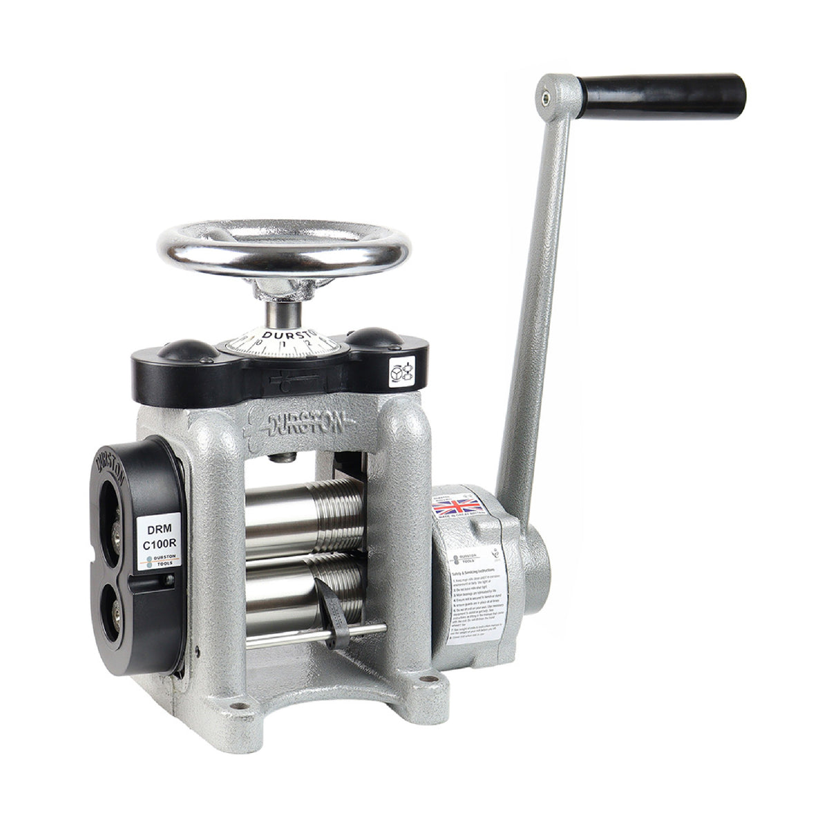Professional Durston jewellery rolling mill with 100mm precision hardened rolls