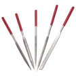 5 piece diamond needle file set for jewellery making